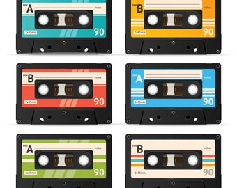The C90 Cassette Tapes - Large Cotton Tea Towel