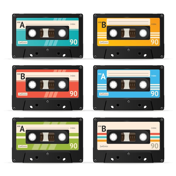 The C90 Cassette Tapes - Large Cotton Tea Towel