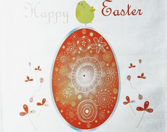 Happy Easter - Large Cotton Tea Towel