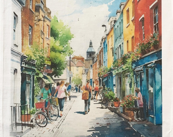 Featured listing image: Portobello London large cotton tea towel