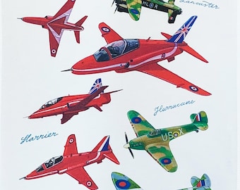 Air Display Large Cotton Tea Towel