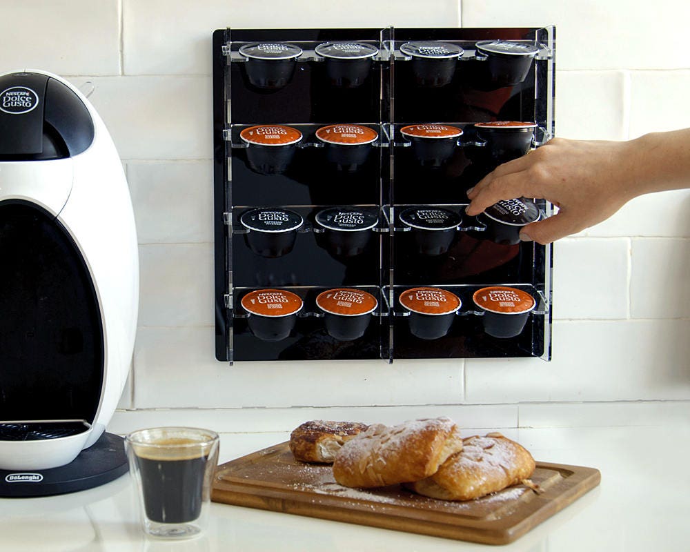 Vegen Hilarisch Onbemand Black Dolce Gusto Coffee Pod Holder Large Flat NESCAFE - Etsy