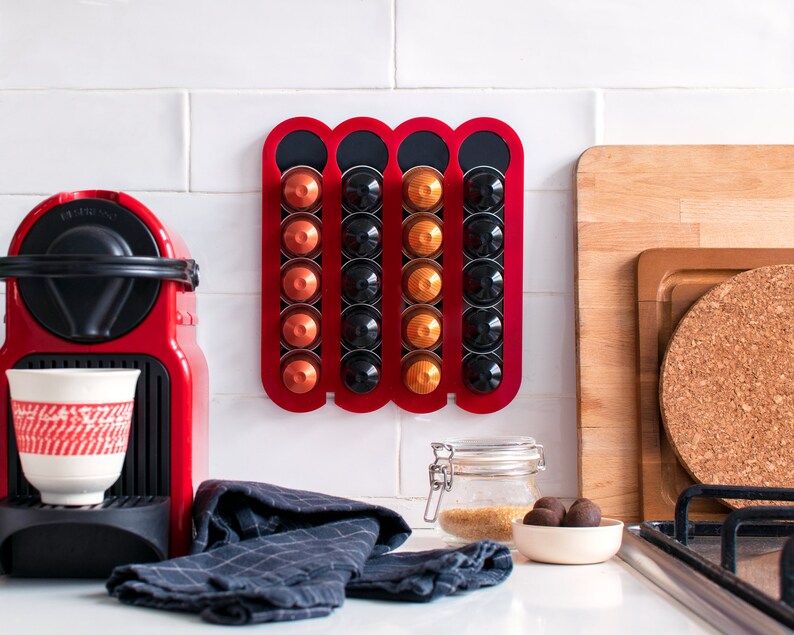 Black Nespresso Original Capsules Holder 20 Coffee Pod Etsy Australia