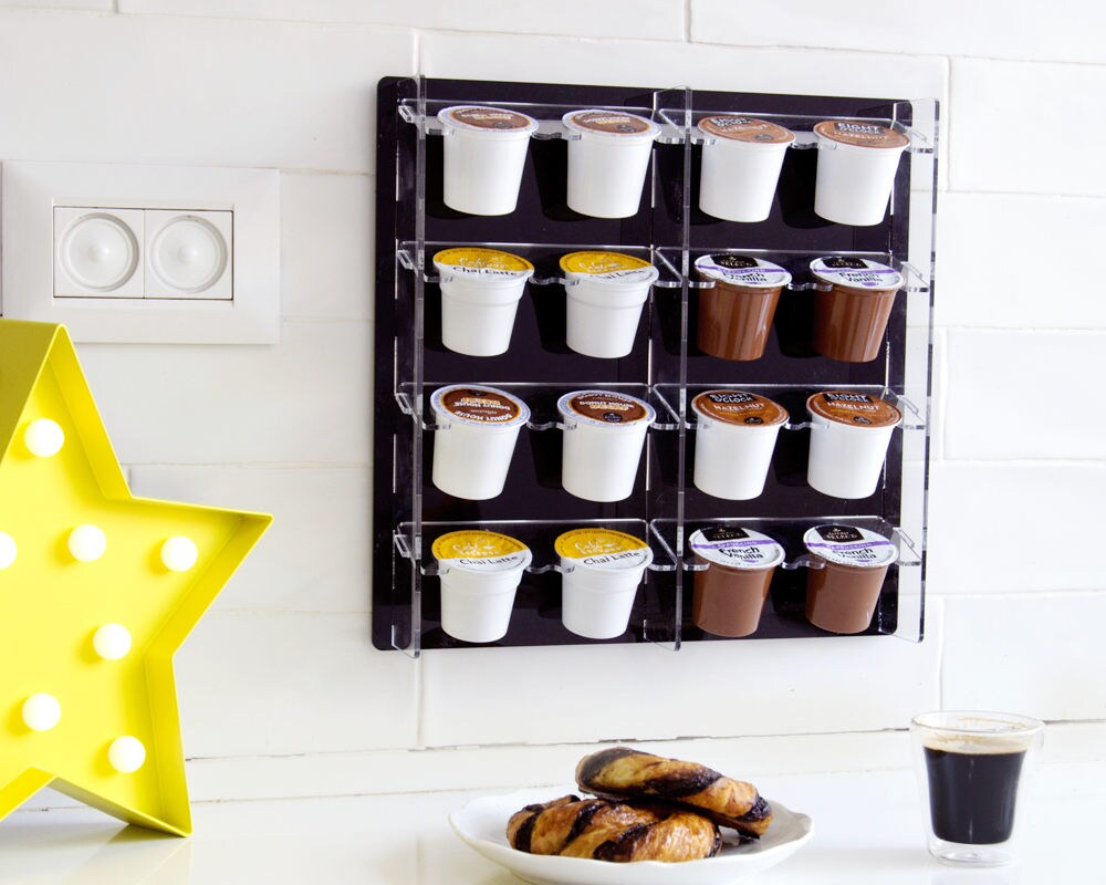 Black Large KCup Capsule Storage Keurig Coffee Pod Holder Etsy