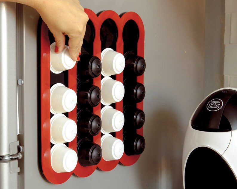 Black Dolce Gusto Coffee Pod Holder 16 NESCAFE Capsule Etsy