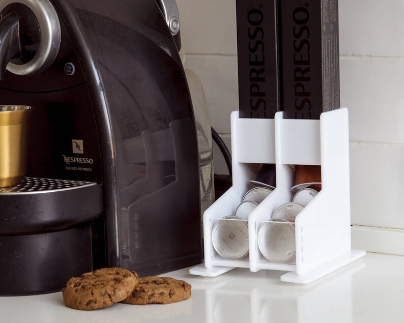 White Nespresso Original Capsules Holder 20 Coffee Pod Etsy