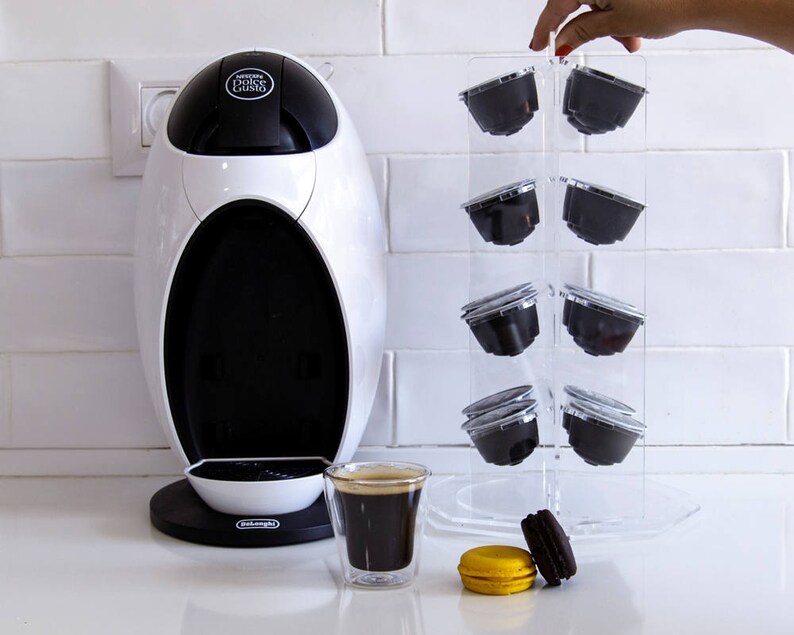 Clear Dolce Gusto Coffee Pod Holder Rotate Carousel NESCAFE Etsy