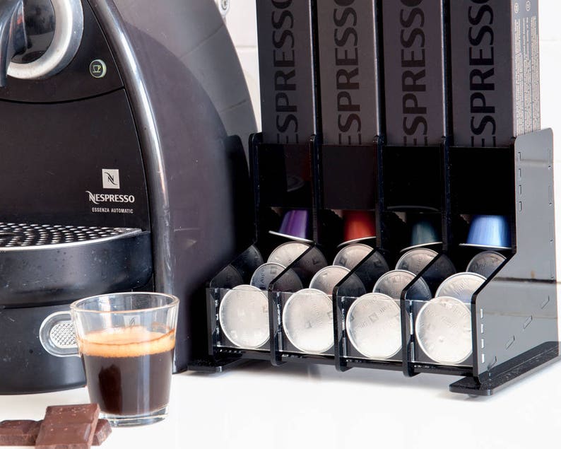 Clear Nespresso Original Capsules Holder 40 Coffee Pod Etsy