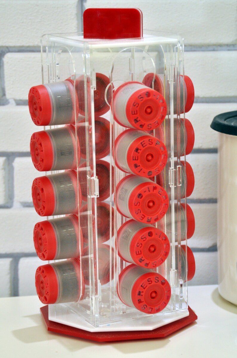 Illy Capsules Coffee Pod Holder Iperespresso Rotate Carousel Etsy