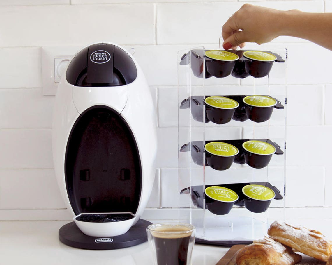 Clear Dolce Gusto Coffee Pod Holder Rotate Carousel NESCAFE Etsy