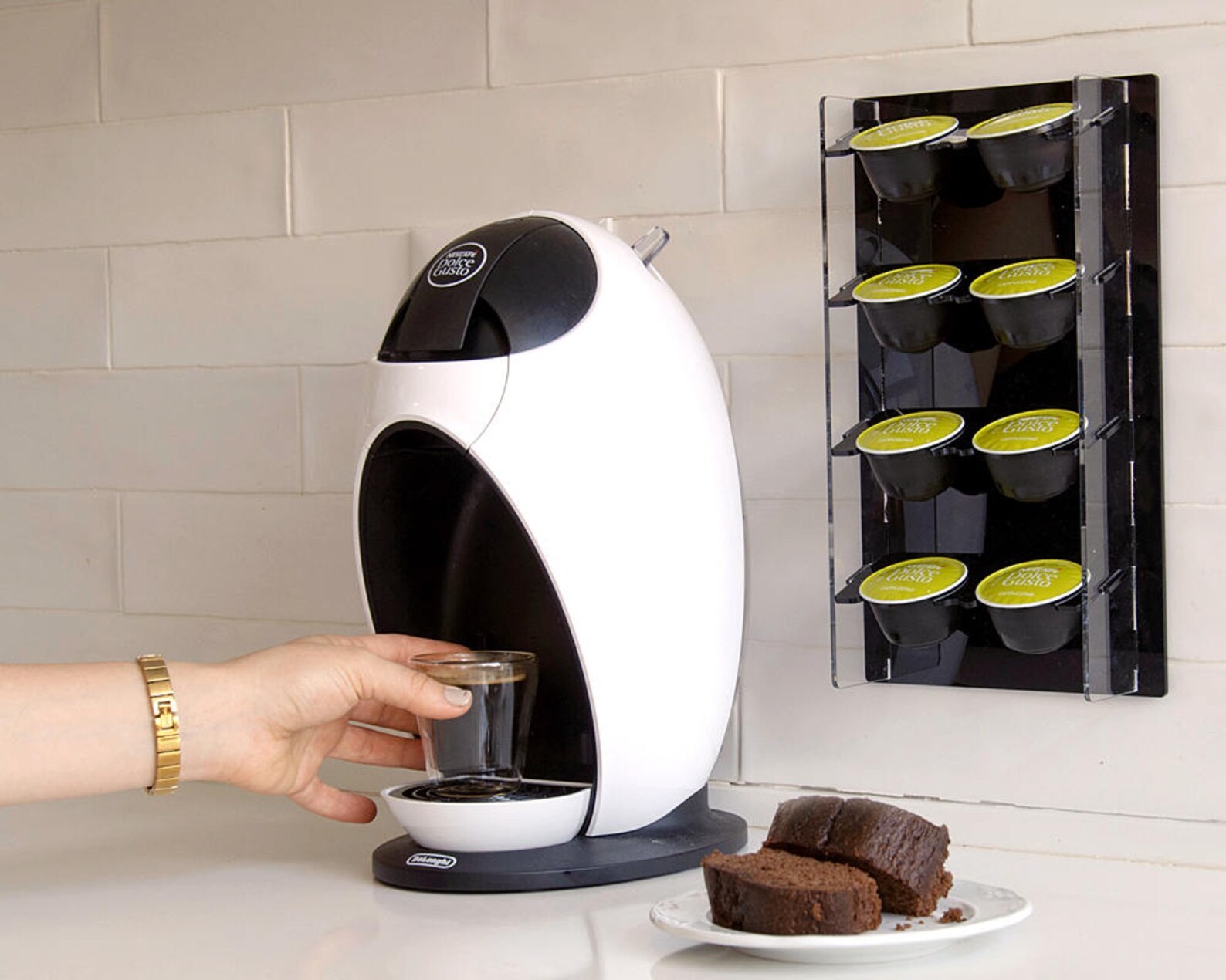 Black Dolce Gusto Coffee Pod Holder Small Flat NESCAFE Etsy