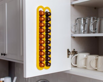Soporte de cápsulas originales Nespresso blanco 20 | Etsy México