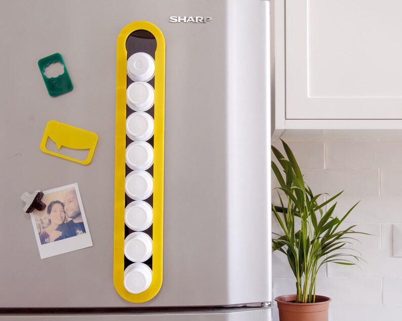 Yellow Keurig Coffee Pod Holder Small K Cup Capsule ...