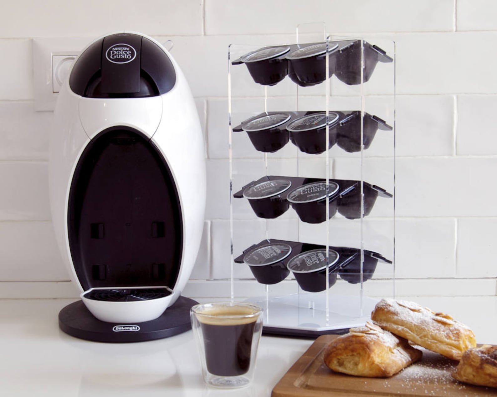 Clear Dolce Gusto Coffee Pod Holder Rotate Carousel NESCAFE Etsy