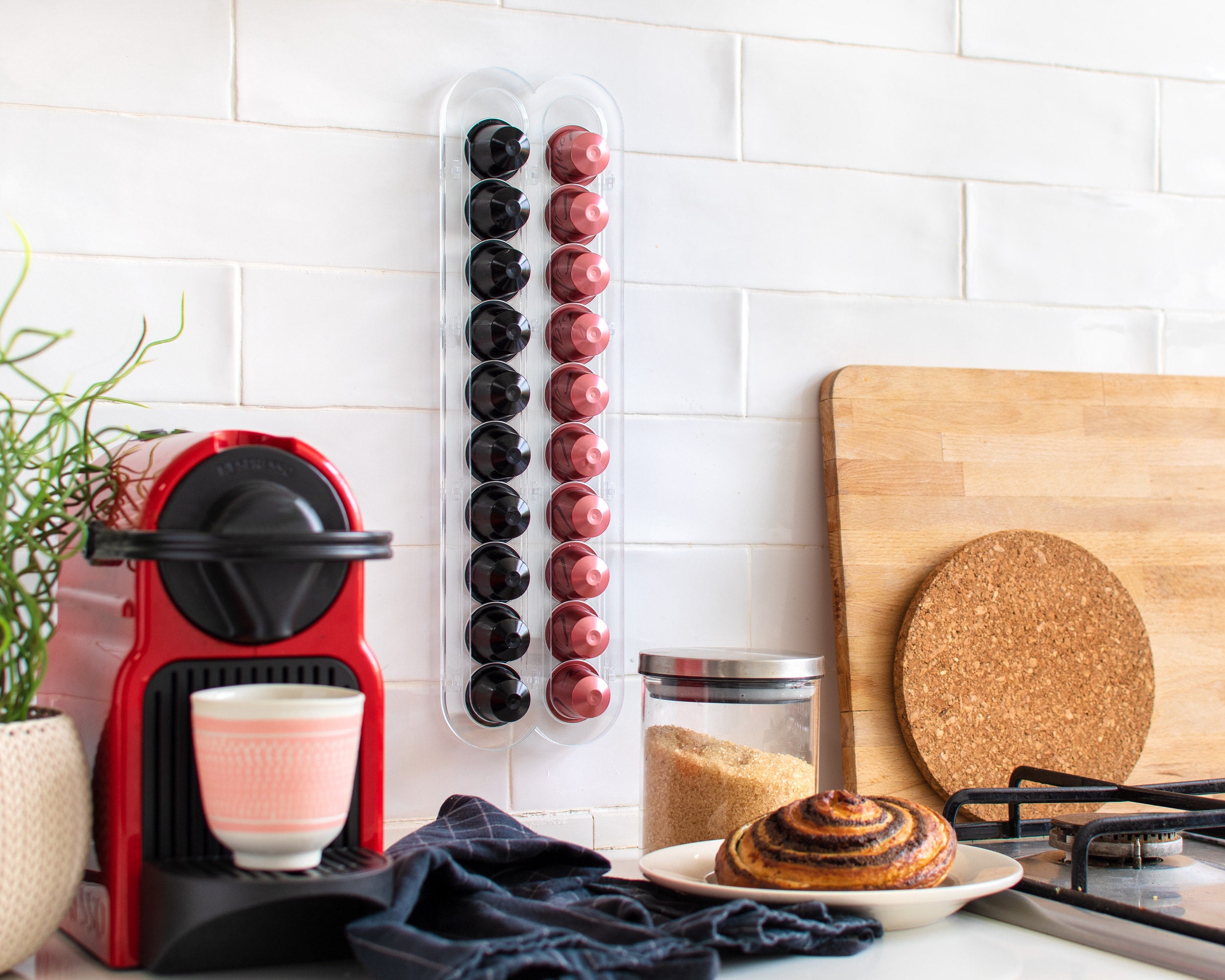 Clear Nespresso Original Capsules Holder 20 Coffee Pod Etsy