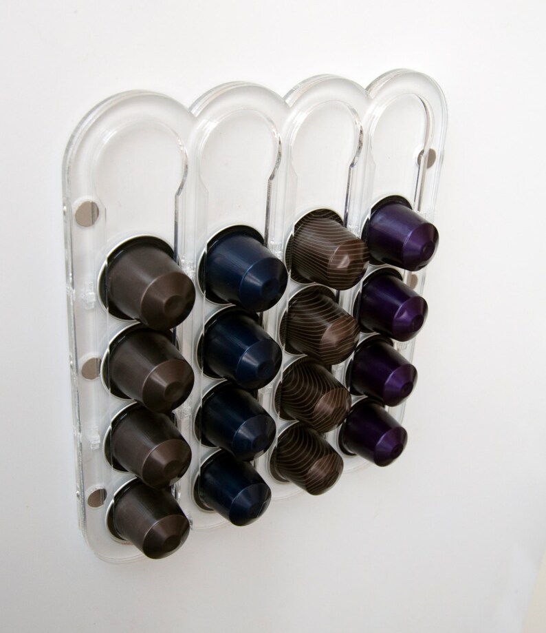 Clear Nespresso Original Capsules Holder 20 Coffee Pod Etsy