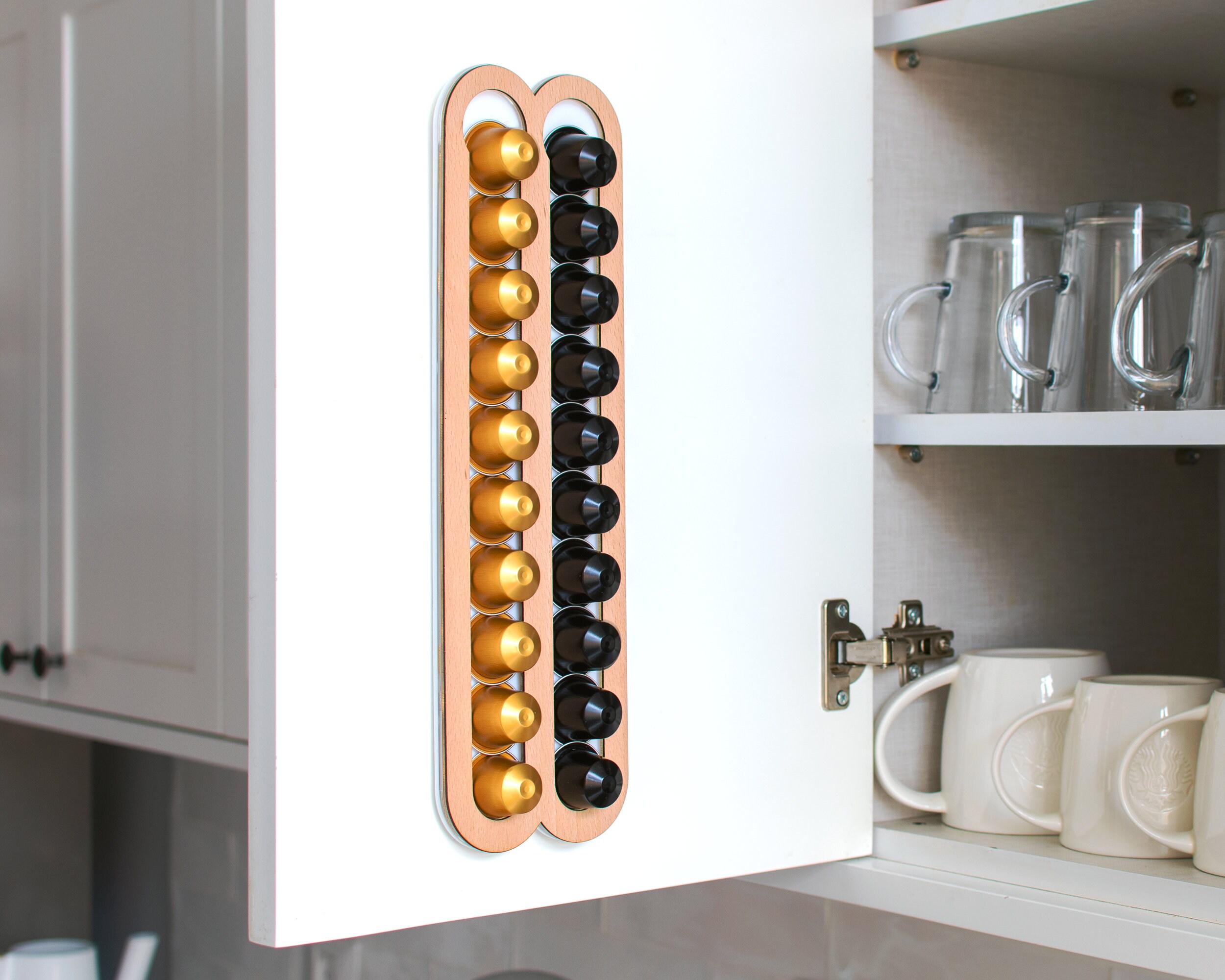 Oak Wood Nespresso Original Capsules Holder 20 Coffee Pod Etsy UK