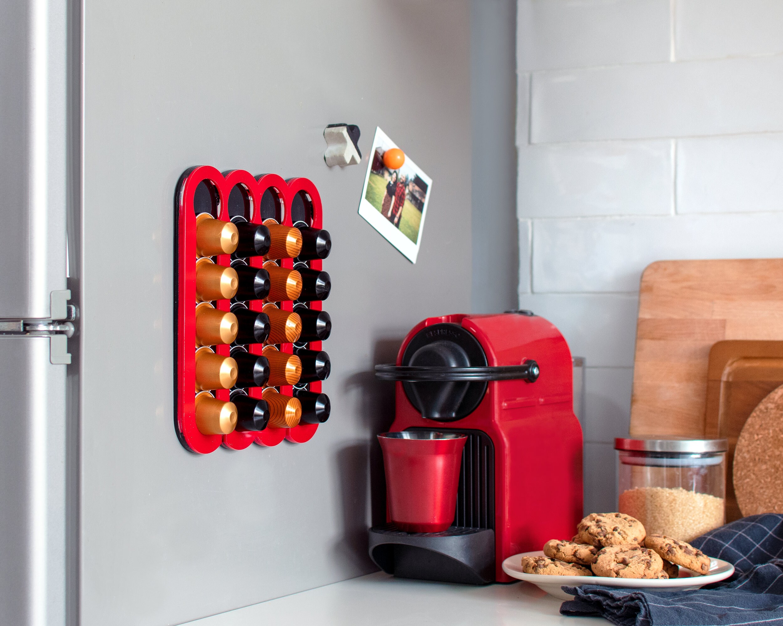 Black Nespresso Original Capsules Holder 20 Coffee Pod Etsy