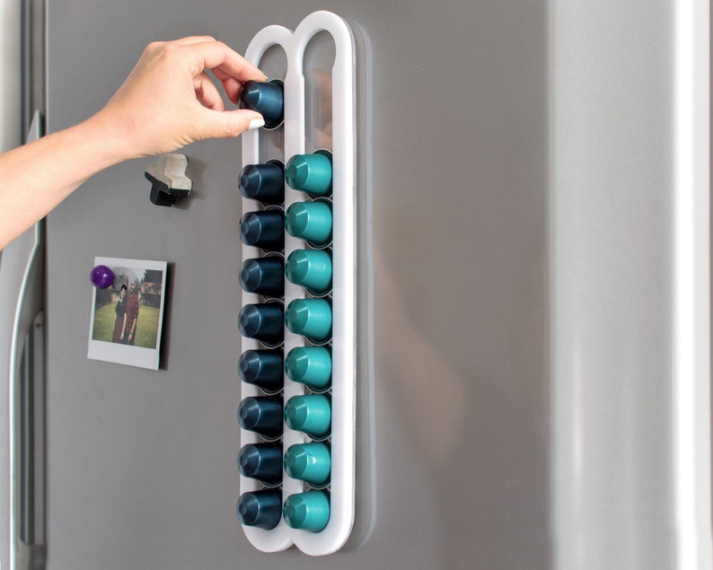 Coffee Pod Holder Clear Fridge Nespresso Original 20 Etsy