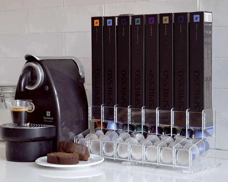 Large Nespresso Original Capsules Holder 80 Coffee Pod Etsy