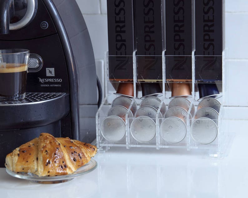 Clear Nespresso Original Capsules Holder 40 Coffee Pod Etsy