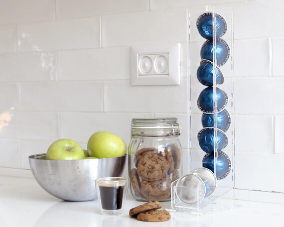 Clear Nespresso Vertuoline Coffee Pod Holder Small Vertuo Etsy