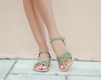 Women Leather Sandals 1060