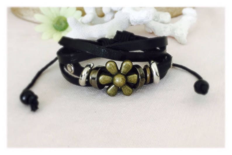 Was 12.99 Now 7.49 Charm Faux Leather Bracelets SALE!