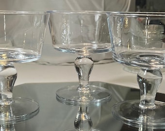 Marquis by waterford vintage garden collection crystal compotes or dessert compotes set of three