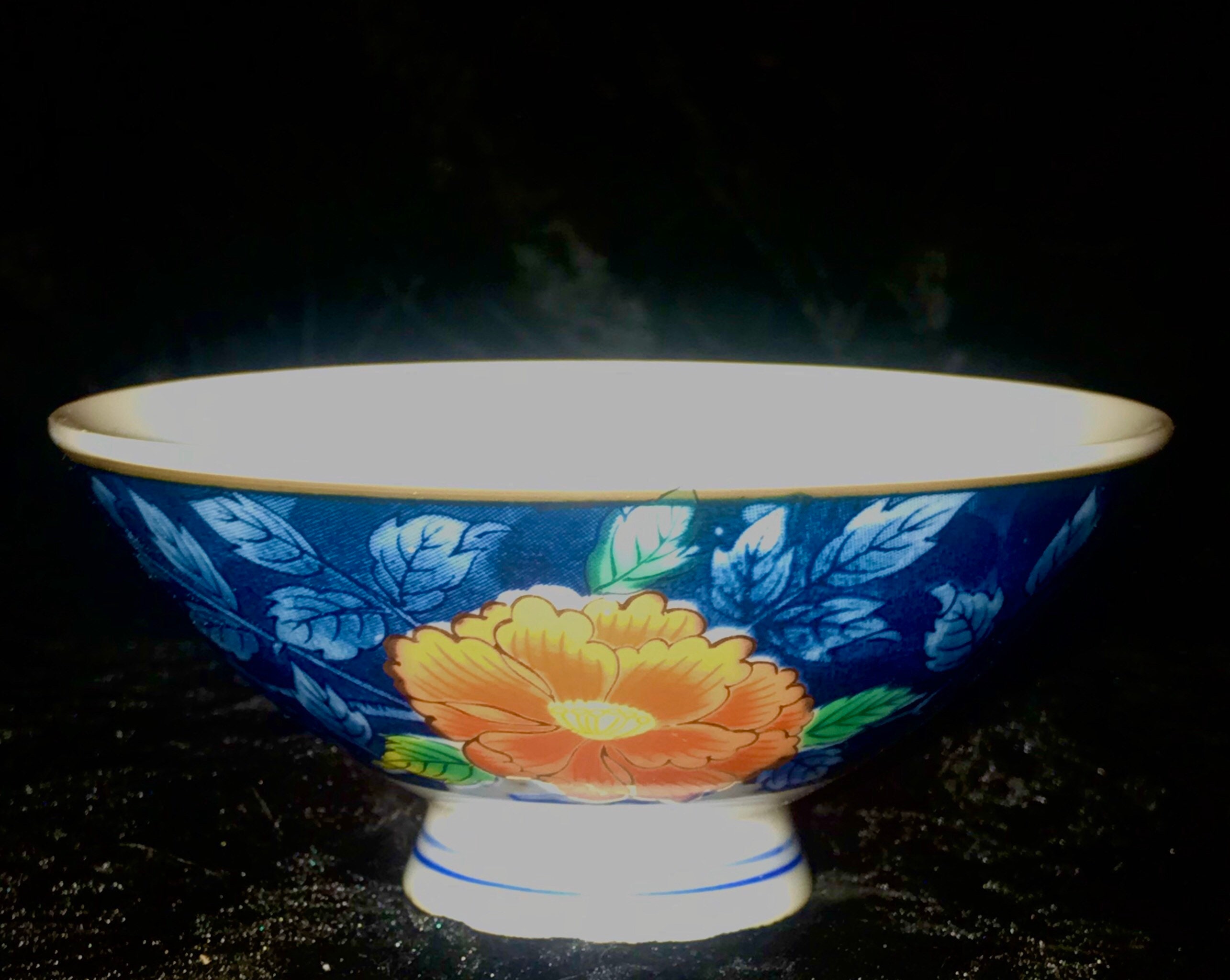 Vintage Asian Rice Bowls/decorative Bowls/hand Etsy