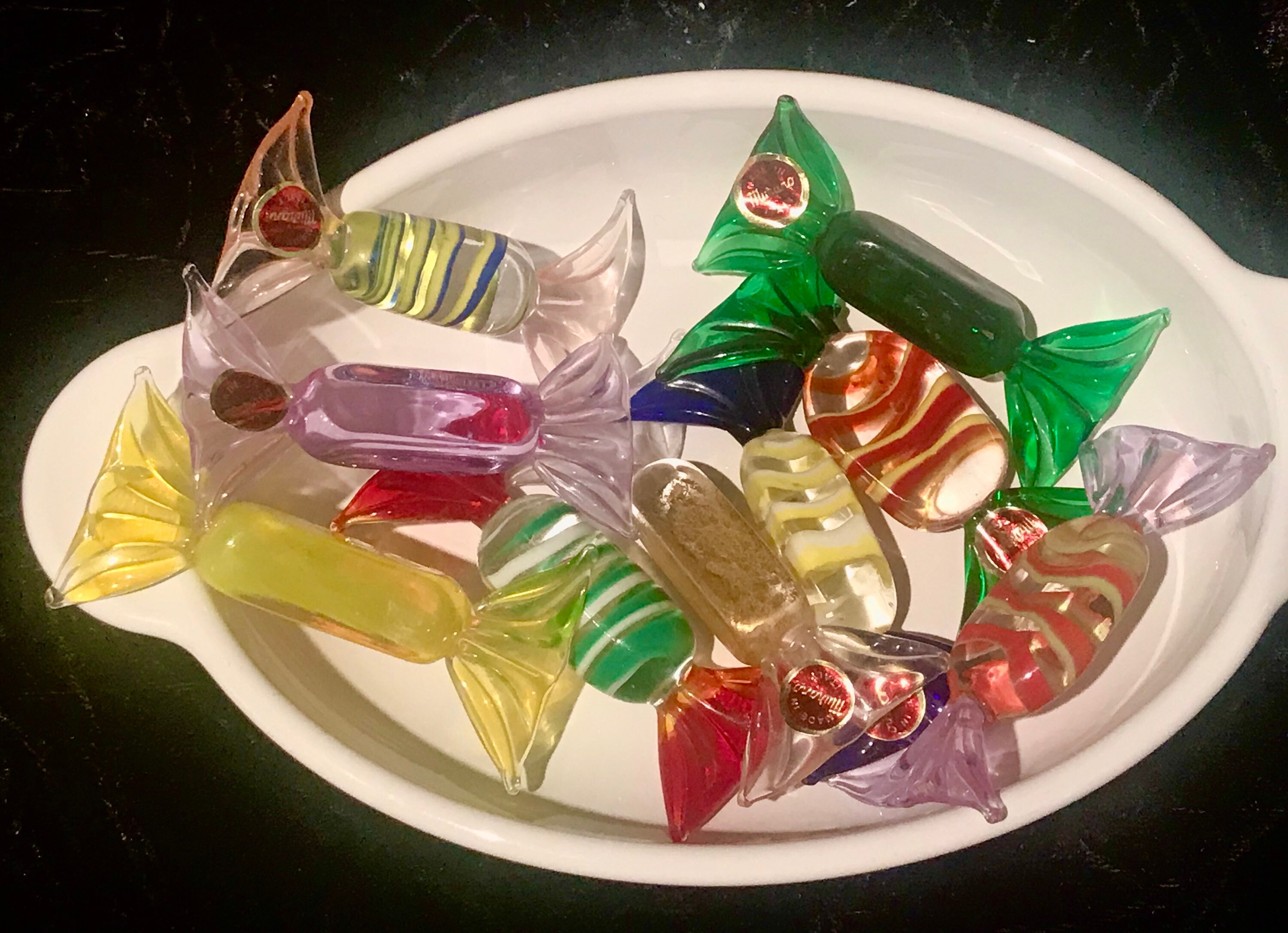 Murano Candy in various Shapes Colors and Designs from Mid Etsy