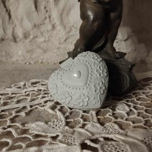Small Gustavian Grey Jewelry Box