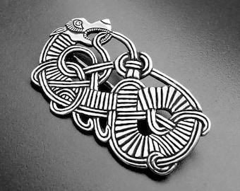 Viking dragon brooch Baltic area