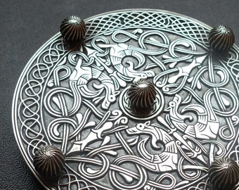 Viking Hillesøy brooch in Sterling silver