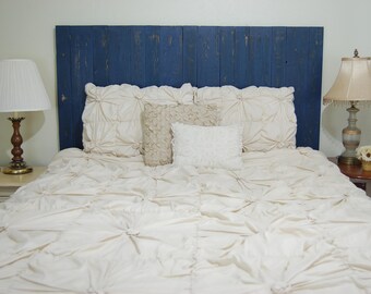 navy blue headboard royal blue navy blue headboard queen size weathered hanger style handcrafted mounts on wall easy installation headboard etsy navy blue headboard royal blue navy blue headboard queen size weathered hanger style handcrafted mounts on wall easy installation headboard etsy