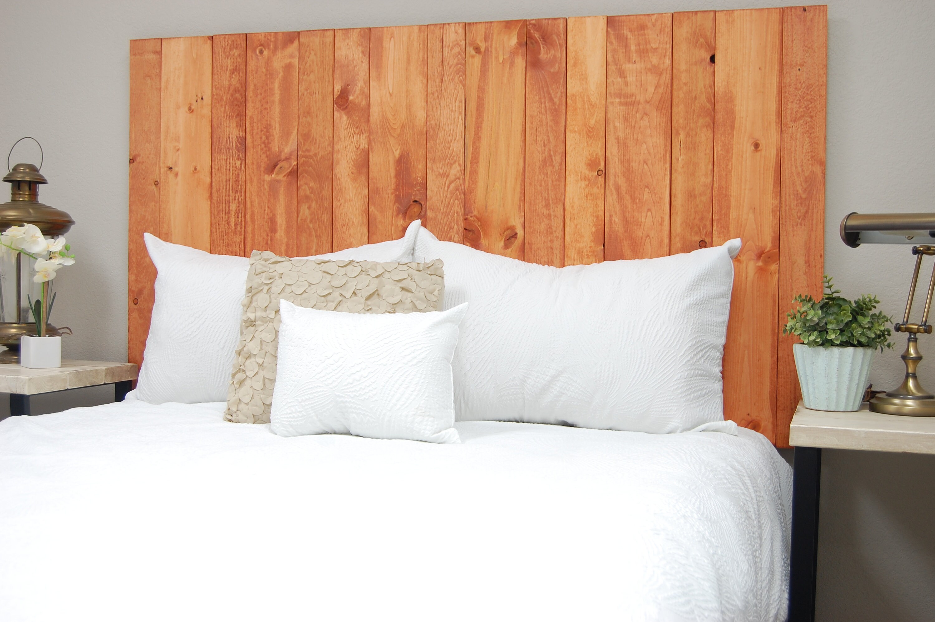 Gunstock Headboard Stain Leaner Style Handcrafted. Leans on Etsy