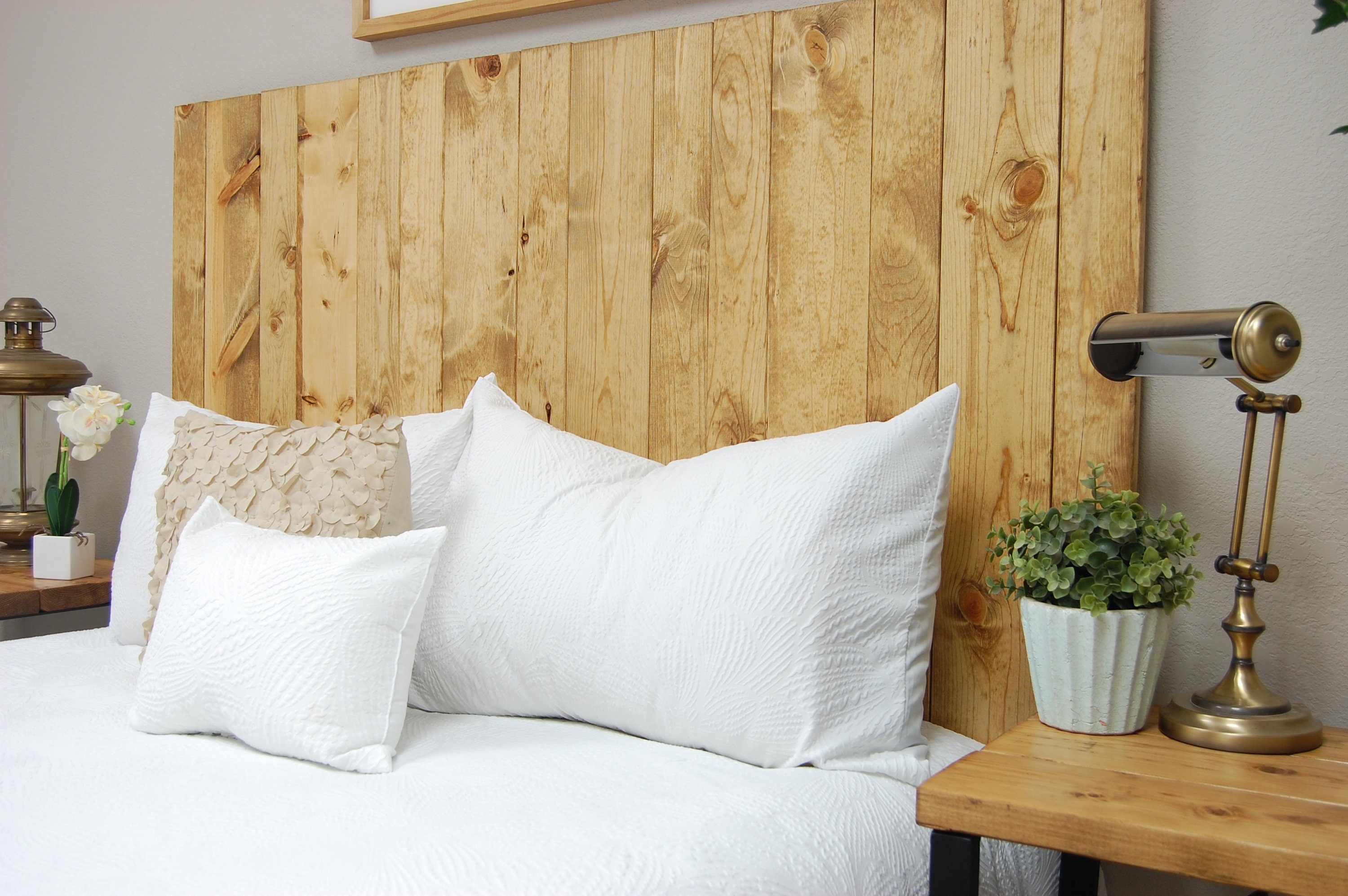 Golden Oak Headboard Stain Leaner Style Handcrafted. Leans Etsy