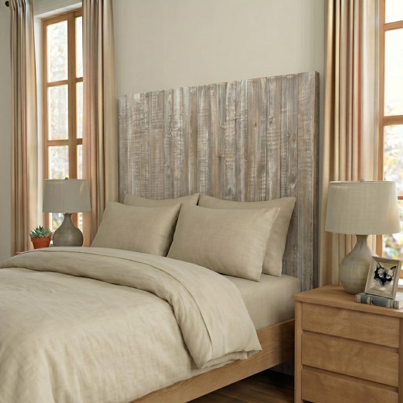 Barn Walls Solid Wood Headboard