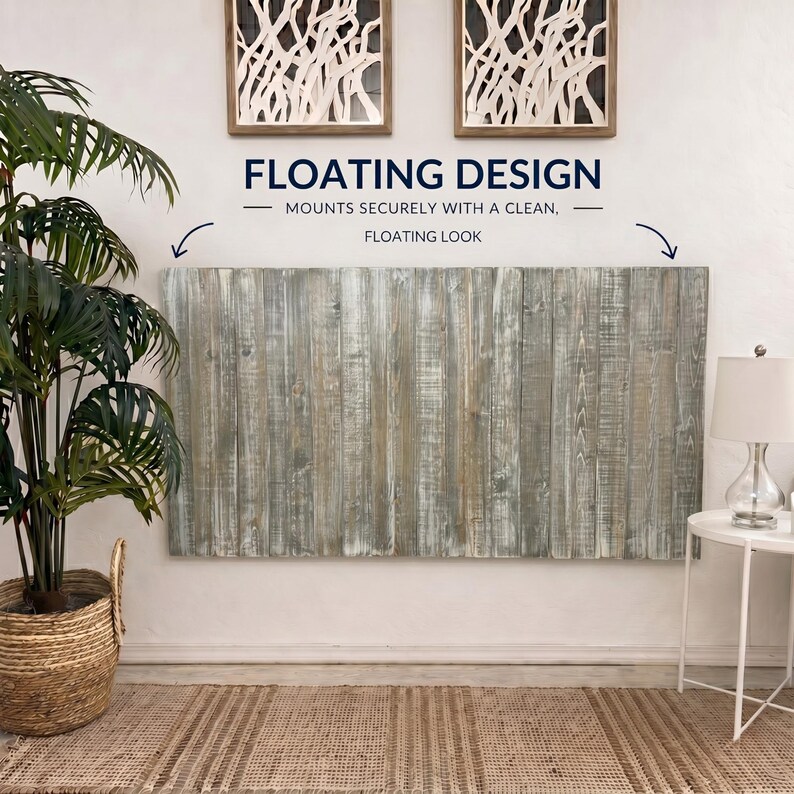 Barn Walls Solid Wood Headboard - Thumbnail 3