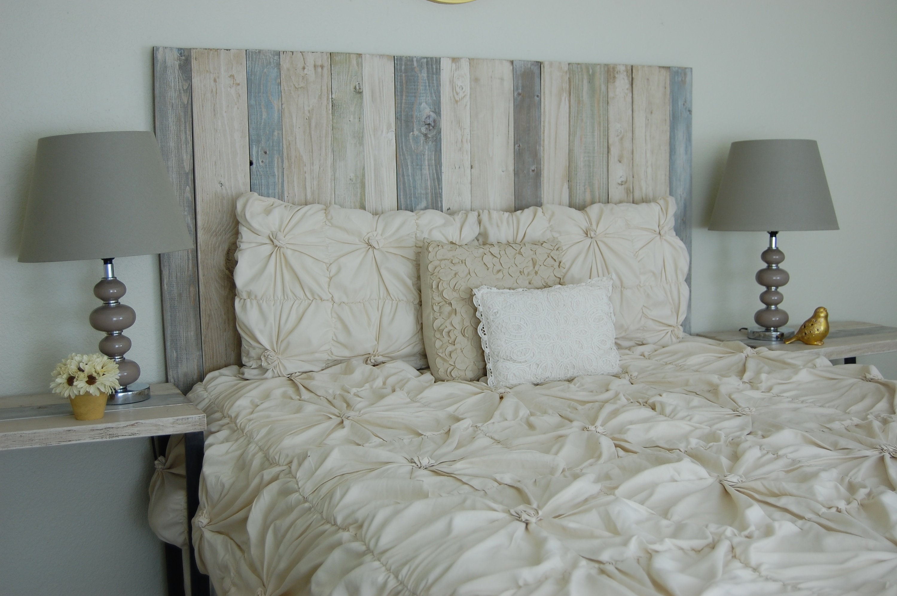 Farmhouse Mix Headboard Twin Size Hanger Style Handcrafted. Etsy