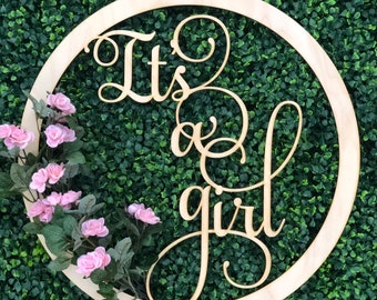 its a girl announcement