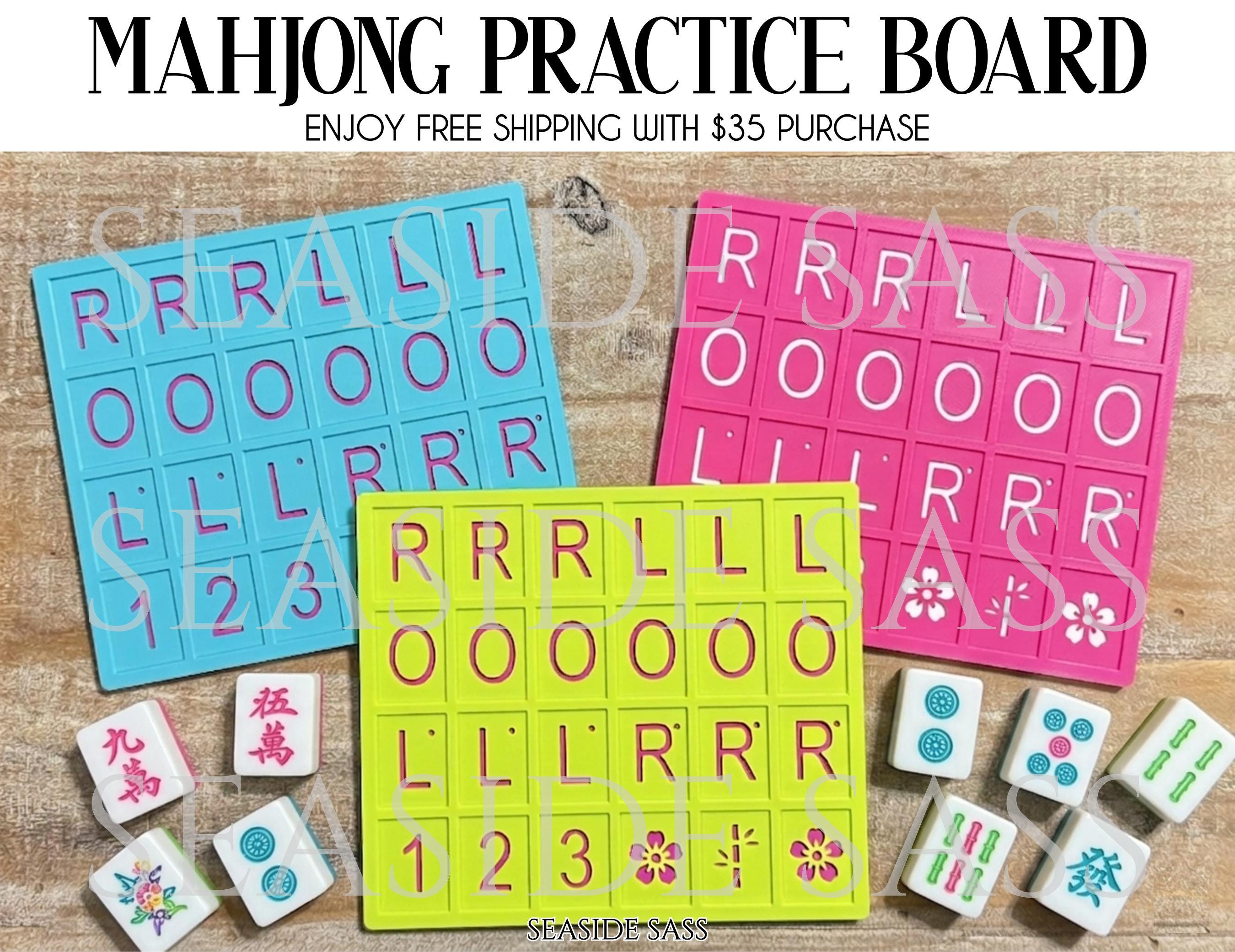 Mahjong Solo Practice Board – Mahjong Training Tool – Mahjong Accessory ...