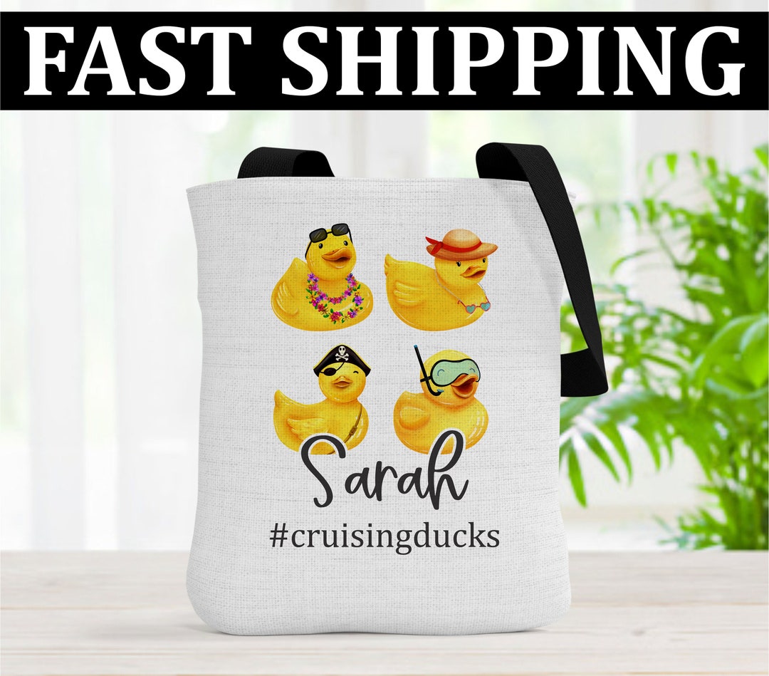 Cruise Tote Bag, Cruising Ducks Bag, Cruising Ducks, Bag for Cruise