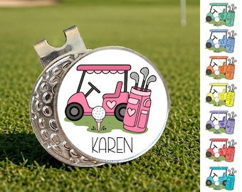 Golf Ball Marker, Girls Golf Weekend Gifts, Golf Gift, Personalized Ball Marker, Personalized Golf Gift, Golf Lover Gift, Golf Team Gifts