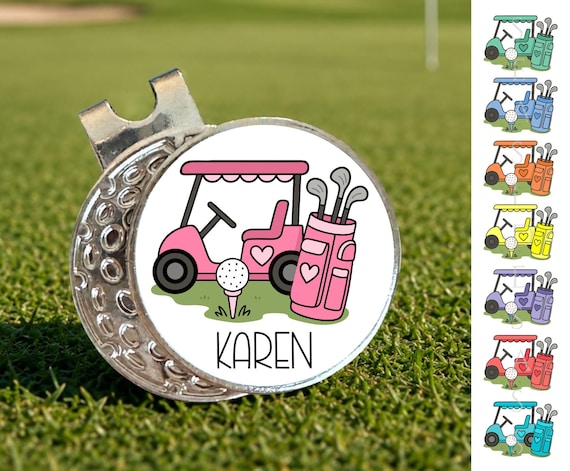 Golf Ball Marker, Girls Golf Weekend Gifts, Golf Gift, Personalized Ball Marker, Personalized Golf Gift, Golf Lover Gift, Golf Team Gifts
