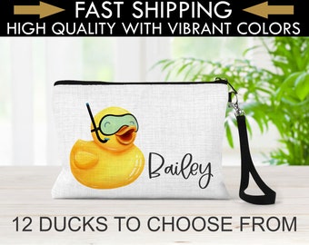 Personalized Cruise Duck Bag, Cruising Ducks Bag, Cruising Ducks, Personalized Duck Bag, Duck Wristlet