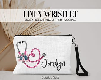 Personalized Nurse Bag, Nurse Gifts, Nurse Pouch, Nurse Graduation Gift, Nurse Gift For Women