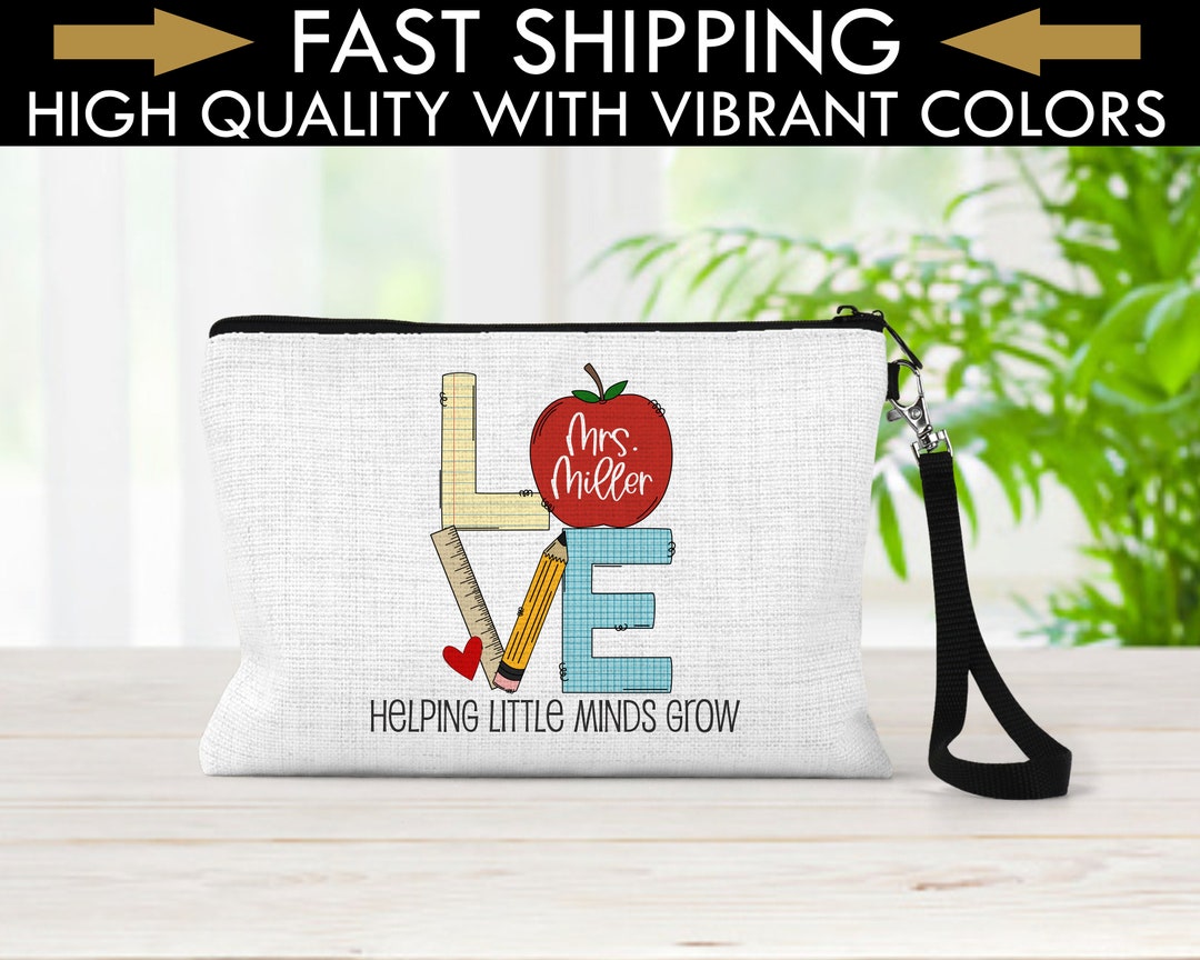 Personalized Teacher Survival Kit Bag, Teacher Gift Ideas, Teacher