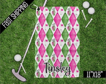 Personalized Golf Towel, Golf Towel, Golf Gift, Golf, Personalized Towel, Sports Towel, Golf Accessories, Golf Gifts, Custom Golf Towel