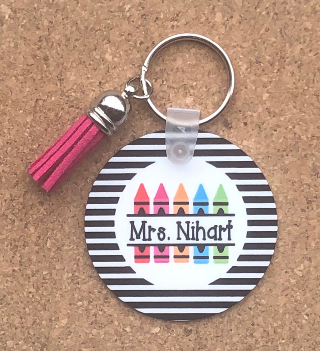 Teacher appreciation keychain sale